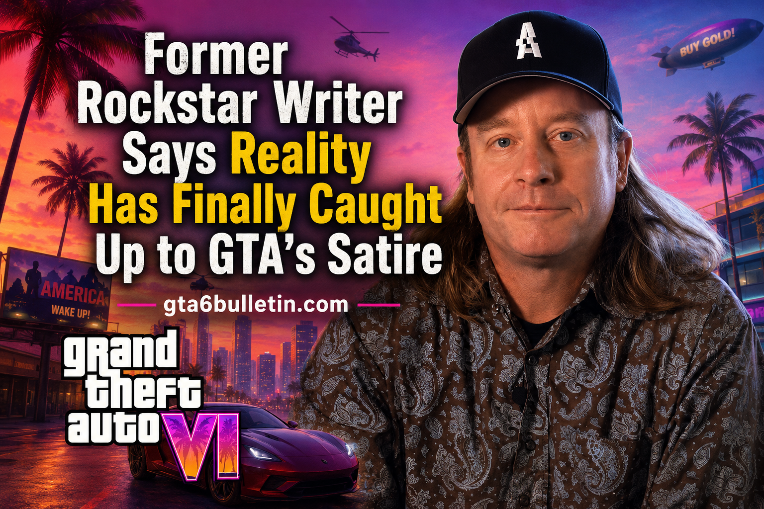 Former Rockstar Writer Says Reality Has Finally Caught Up to GTA's Satire