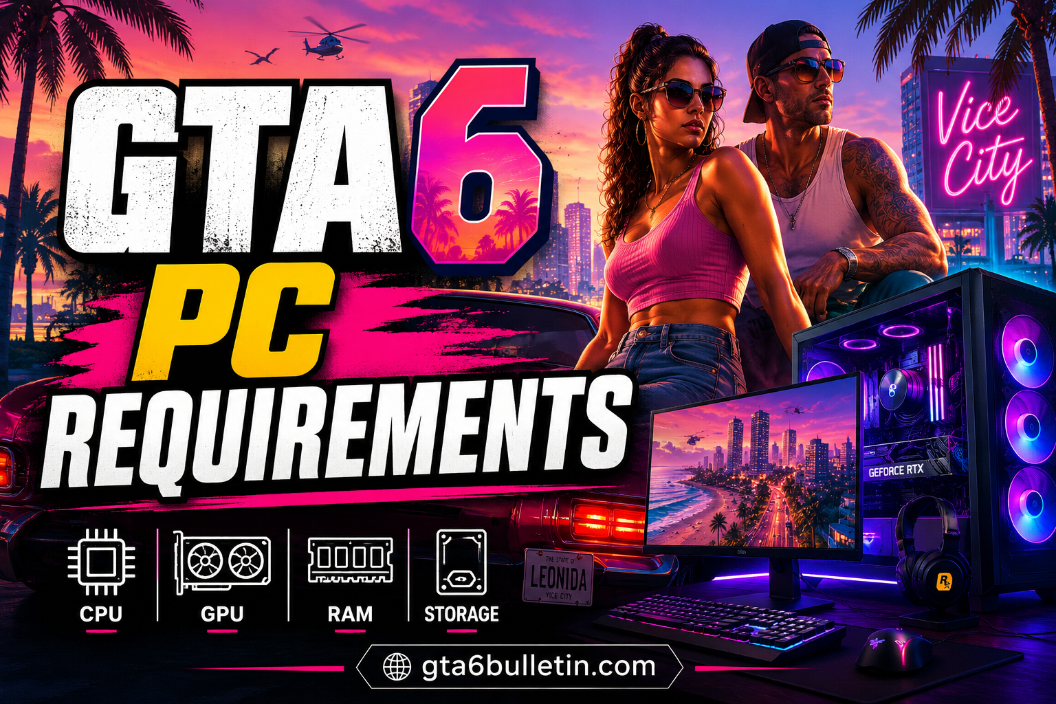 GTA 6 PC Requirements