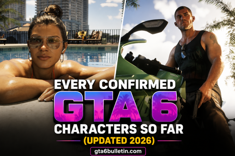 Confirmed GTA 6 Characters