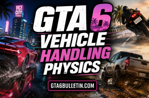 GTA 6 Vehicle Handling Physics